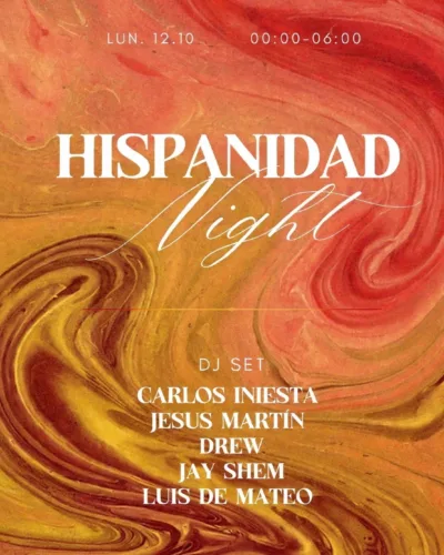 DOMINGO – VÍSPERA FESTIVO HISPANIDAD